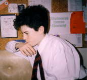 City of London schoolboy, age around 14